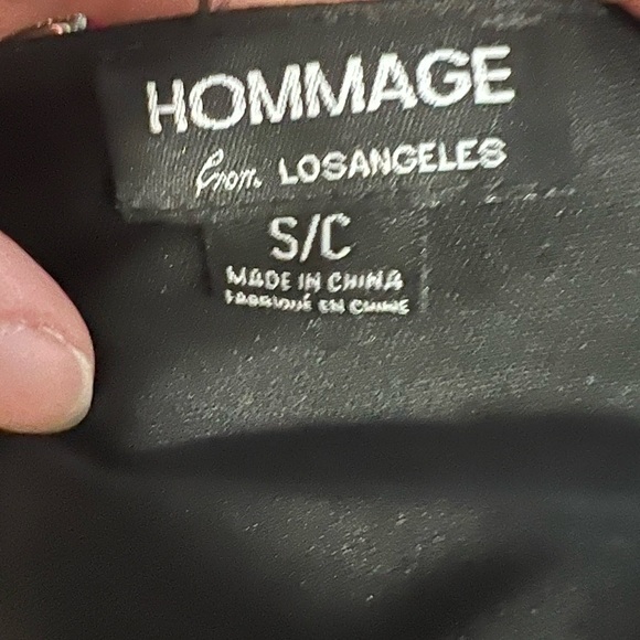 Black Lace Romper By Hommage - Size Small - Picture 5 of 5